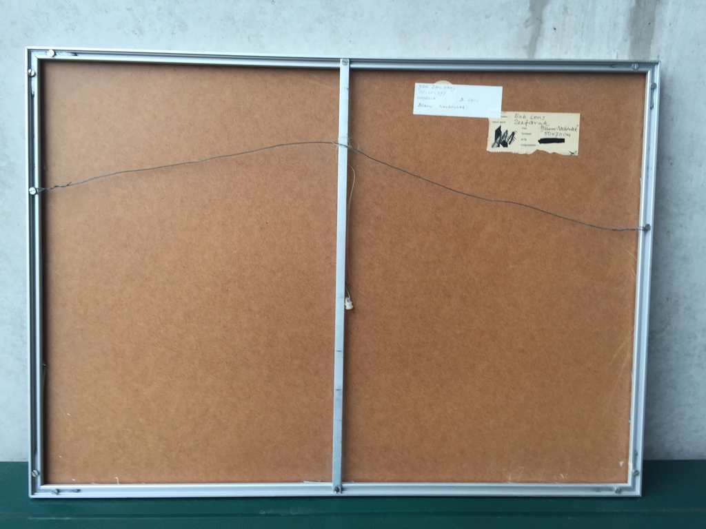 Bob Lens - Zeefdruk 5/35 (50 x 70 cm) 1983 - Blauw Nachtvlak kopen? Bied vanaf 1!