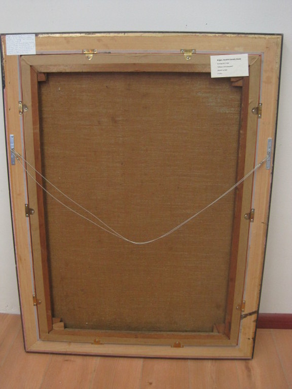 Henk Krijger 1914-1979 Nederlands-Indië olieverf "stilleven" ca. 1940 GROOT! kopen? Bied vanaf 1!