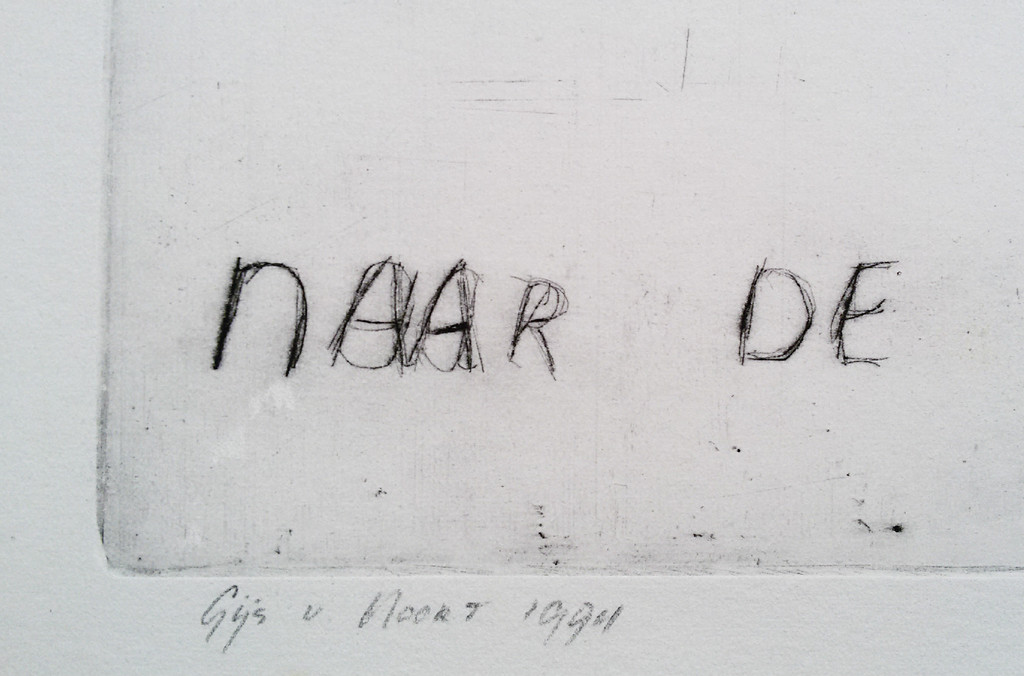 Gijs van Noort - Het reisbureau, ets (groot!) kopen? Bied vanaf 40!