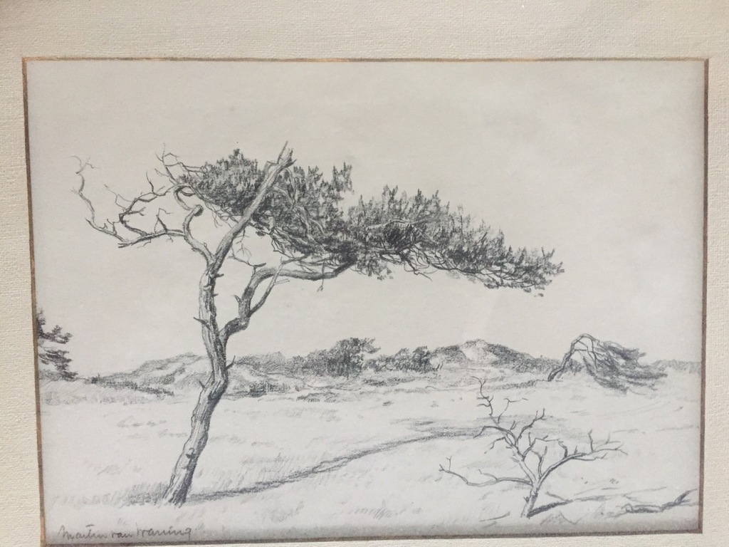 Martin van Waning, tekening, Schiermonnikoog  kopen? Bied vanaf 150!