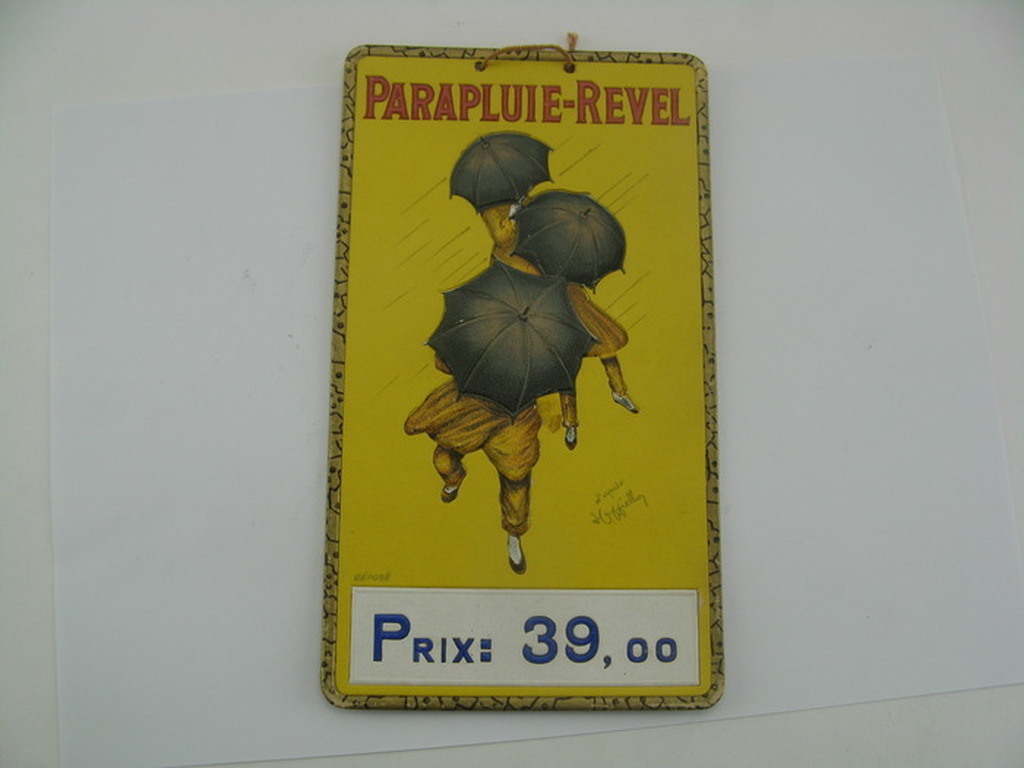 Leonetto Cappiello. Zeer luxe Etalage/prijskaart. Litho-reliëfdruk. 1922. kopen? Bied vanaf 109!