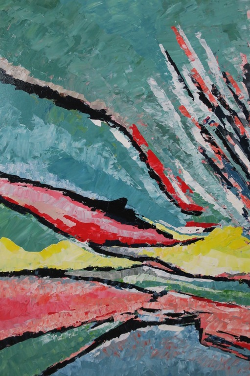 Jan Koch: Acryl op paneel, Stroming - Ingelijst (Groot) kopen? Bied vanaf 150!