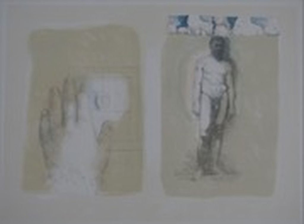 Walter Nobbe: Litho, Dubbelportret kopen? Bied vanaf 1!