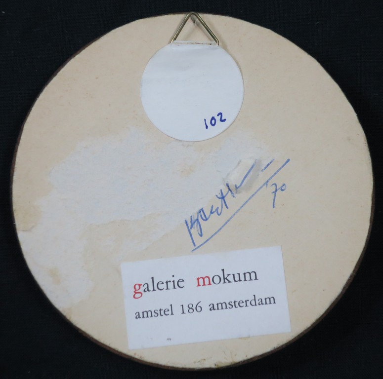 Bart ter Haar: Olieverf op staal, Surrealistische voorstelling 2 - Ingelijst kopen? Bied vanaf 60!