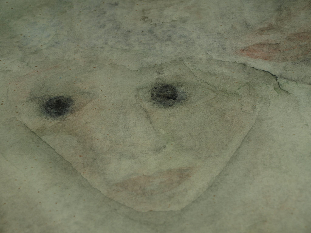 Onduidelijke signatuur  – Aquarel – Surrealistisch... - 1985 kopen? Bied vanaf 1!