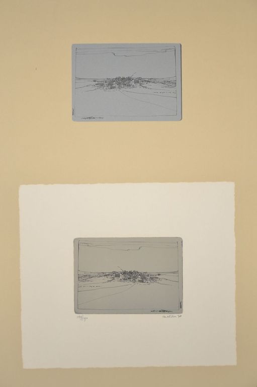 Willem van Malsen: Litho. Getiteld: Ets verkocht voor € 40!