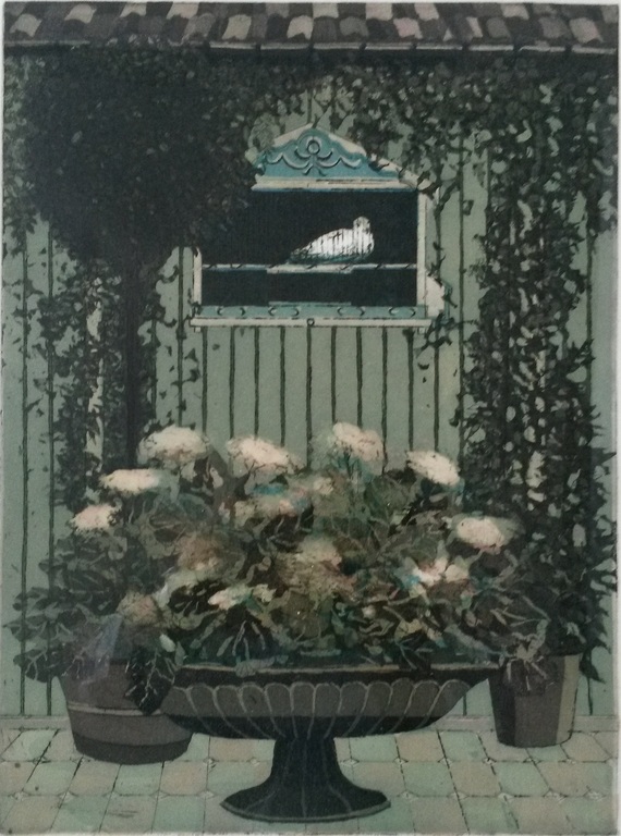 Laetitia de Haas - Namiddag - kleurenets verkocht voor € 50!