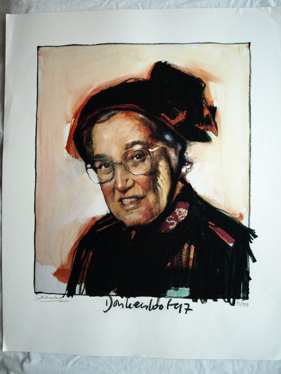 Peter Donkersloot : Litho , Majoor Bosshardt – gesigneerd – 1997 kopen? Bied vanaf 1!