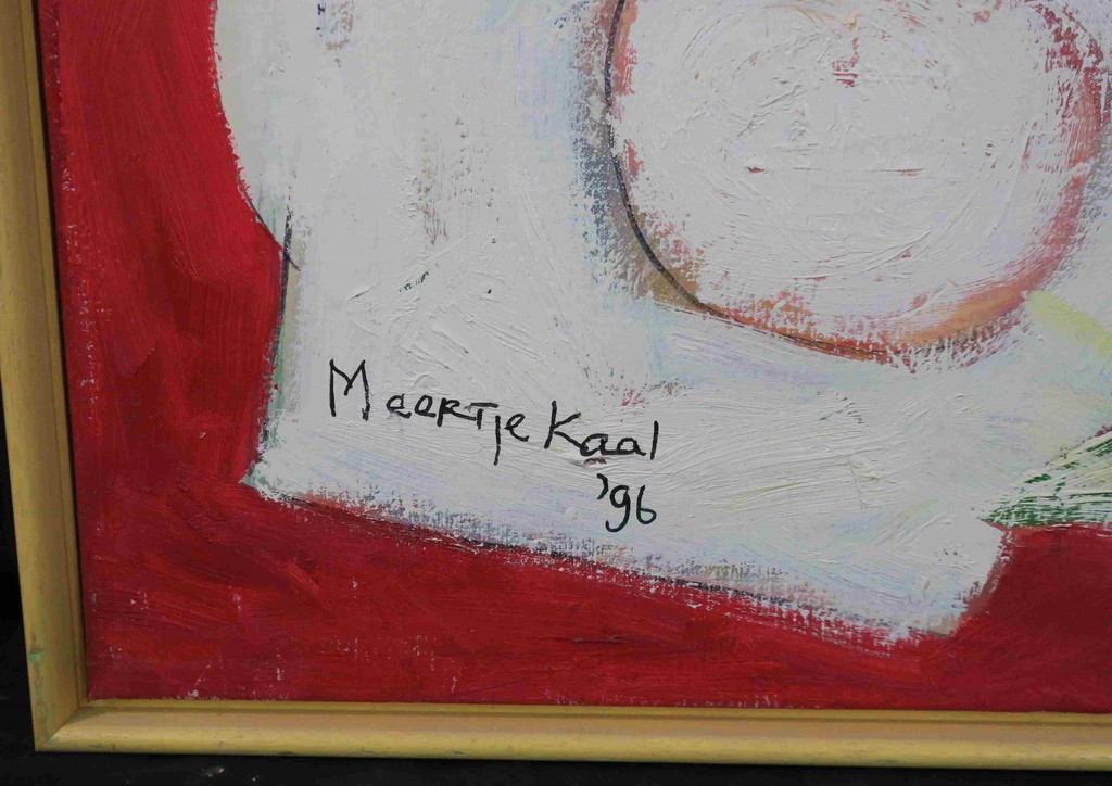 Meertje Kaal: Olieverf op doek, Vergezicht in hoofd - Ingelijst (groot) kopen? Bied vanaf 50!