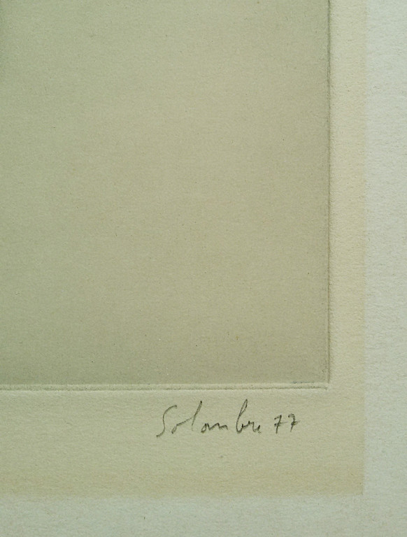 Jean Solombre - Les vagabonds - Hommage a Visconti, aquatint ets kaufen? Bieten Sie von 40!
