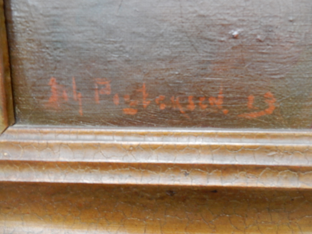 J.A.Pietersen, stilleven, olieverf op linnen, 1919 kopen? Bied vanaf 75!