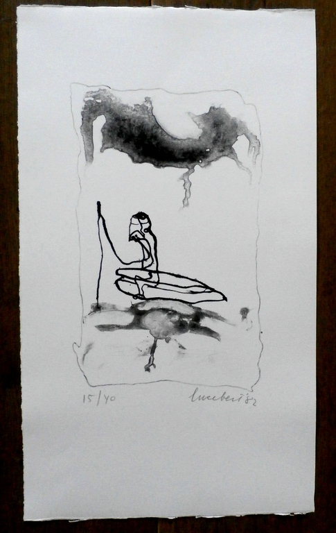 Lucebert - litho: Visser van ma yuan - 1982 kopen? Bied vanaf 225!