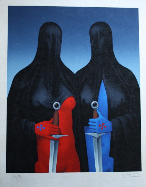 Felix Labisse: Litho "La Sainte Hermanda" kopen? Bied vanaf 1!