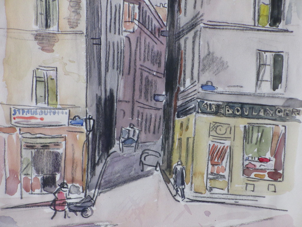 Han Krug, Rue de l'Hotel de Ville Paris, Gemengde techniek kopen? Bied vanaf 40!