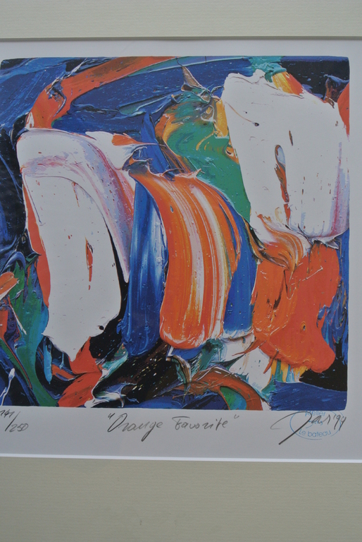 Mooie Zeefdruk van JAS (Johan Adriaan Smit).-ORANGE FAVORITE- 1999  kopen? Bied vanaf 49!