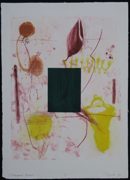 Onbekend gesigneerd: Ets/aquatint (unicum), I remember, Indeed  kopen? Bied vanaf 1!