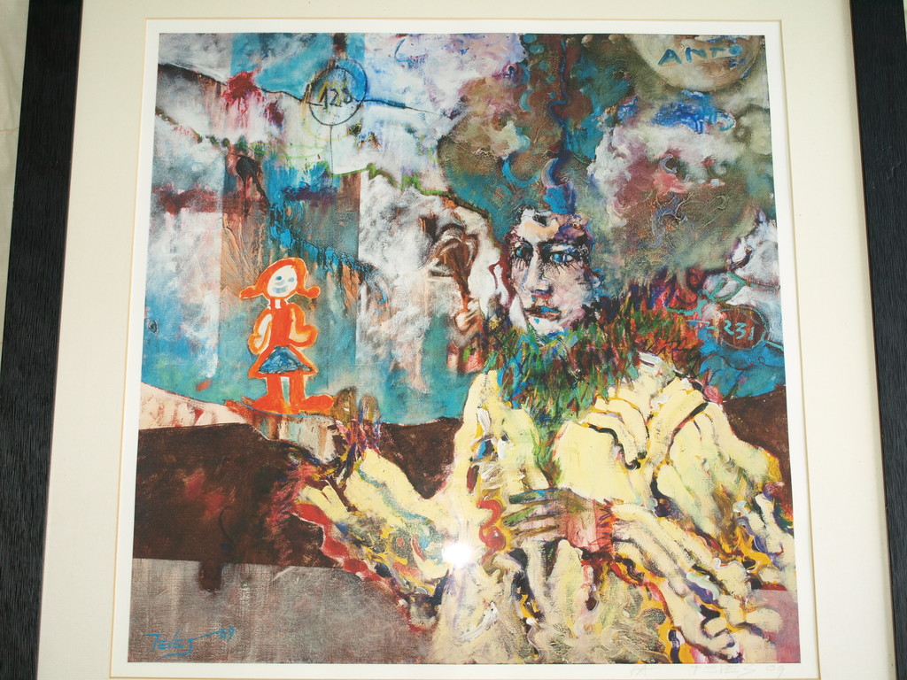 Alejandro Teves – Gesigneerde artprint – Anto – Ingelijst - 2009 kopen? Bied vanaf 1!