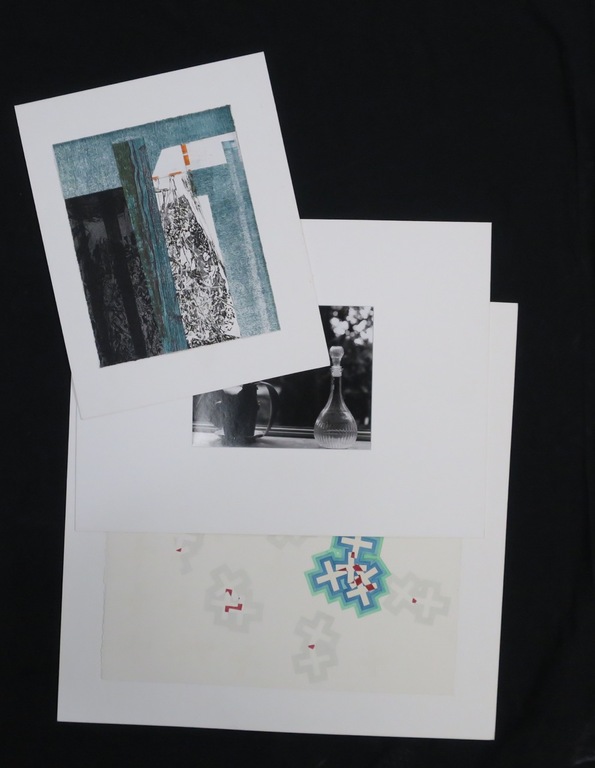 Onbekende kunstenaars: Aquarel/foto/houtsnede, Zonder titels kopen? Bied vanaf 1!
