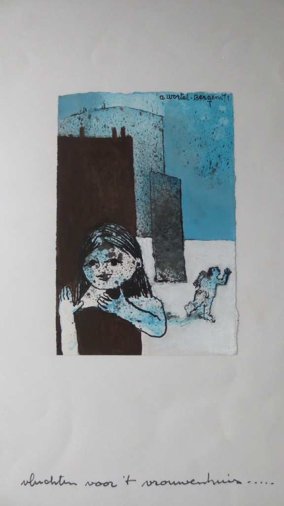 ANS WORTEL  GOUACHE   kopen? Bied vanaf 75!