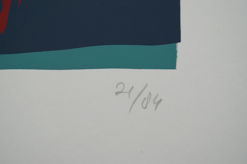 Willem van Hest - gesigneerde zeefdruk - oplage 84 stuks - 1997 kopen? Bied vanaf 15!