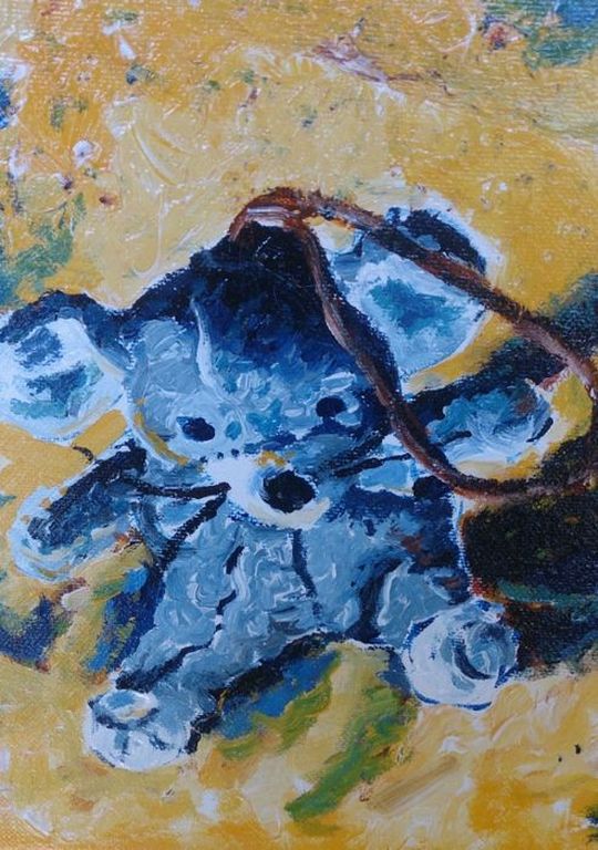 Jan Langendam, olieverf op doek: "Muis" (prisoner of war) kopen? Bied vanaf 35!