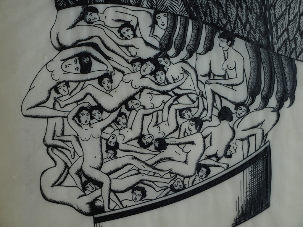 Onbekend : Inkttekening , What’s on a Man’s Mind?   kopen? Bied vanaf 1!