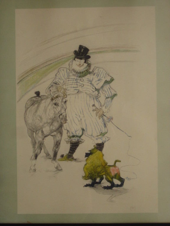 Henri Toulouse Lautrec 1864-1901 gelimit. litho "au Cirque" 1948 EditArt Paris kopen? Bied vanaf 1!