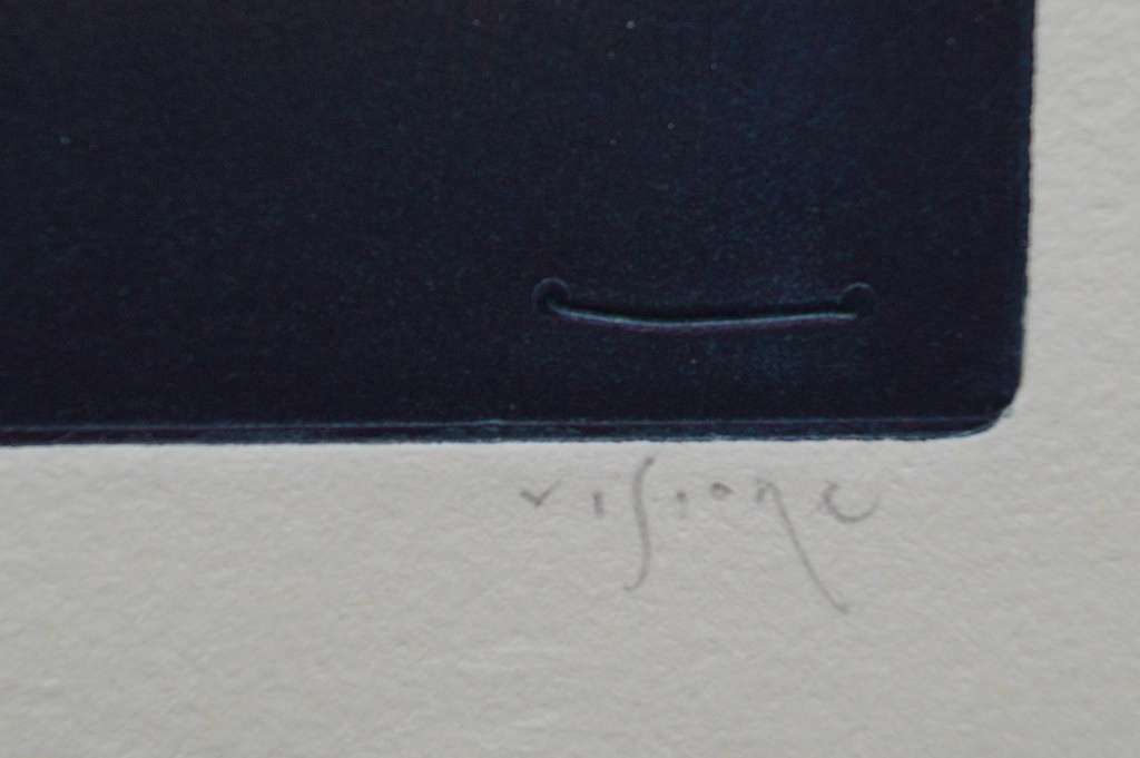 Mark Visione - gesigneerde ets - a marriage III kopen? Bied vanaf 30!