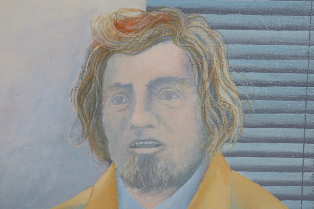 Aat Verhoog: Acryl op doek, Familieportret - Ingelijst (Zeer groot) kopen? Bied vanaf 400!