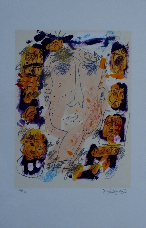 Kees Salentijn - litho - handgesigneerd kopen? Bied vanaf 55!