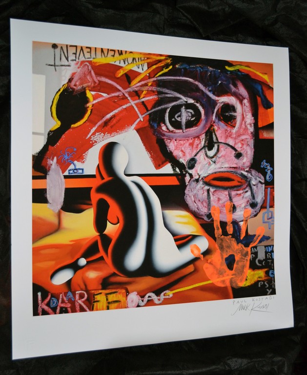 AcheterMark Kostabi en Paul Kostabi - Uniek bewerkte Giclee - handgesigneerd (2x) - gelimiteerde oplage - 2013? Enchérissez de 295!