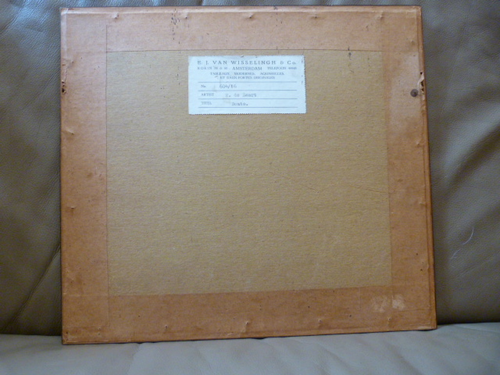 Willem de Zwart  ( 1862 - 1931 )  -  ets  -  Boats. kopen? Bied vanaf 60!