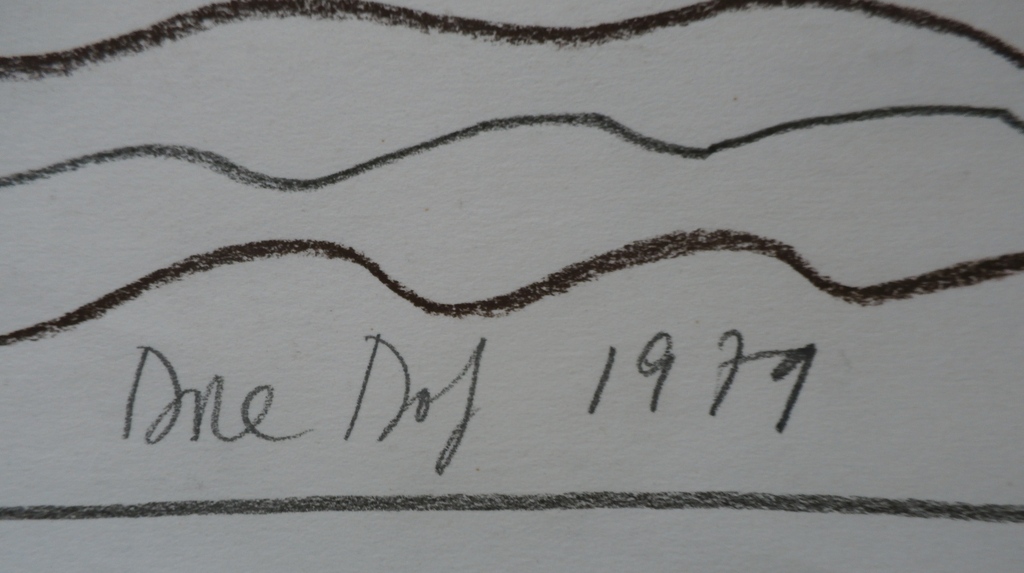 Laatste keer: Dora Dolz - Tekening - 1979 kopen? Bied vanaf 50!