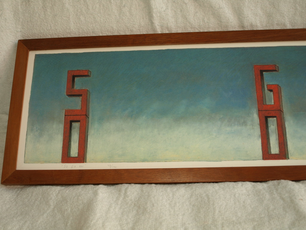 MARC RUYGROK – Artprint – So Go On – Gesigneerd & ingelijst – 1997 kopen? Bied vanaf 60!