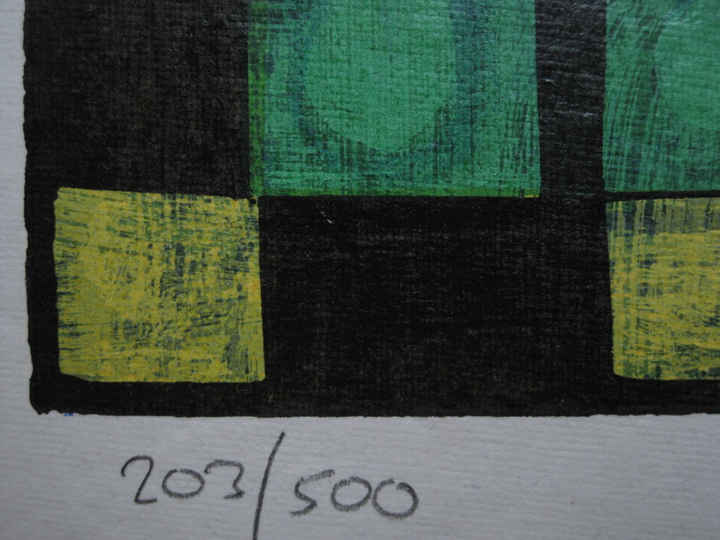 Karakteristiek expressionistisch gesigneerd Zeefdruk Clemens Briels "Gato" kopen? Bied vanaf 1!