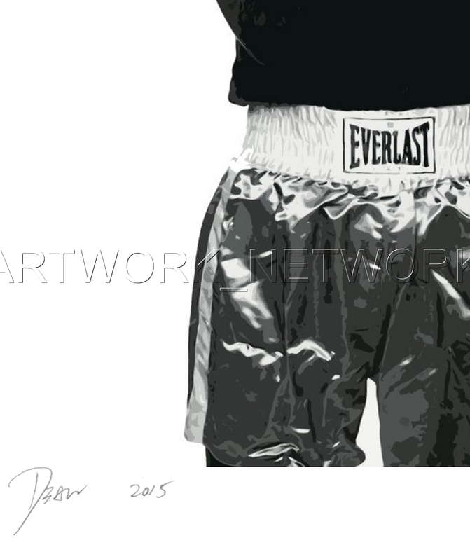 DEATH NYC "Fight B" n°15/100 - Signed with COA (Limited Edition Prints 100) kopen? Bied vanaf 1!