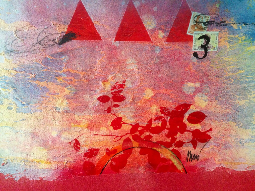 Theo koster , schilderij , traces 2 kopen? Bied vanaf 1!
