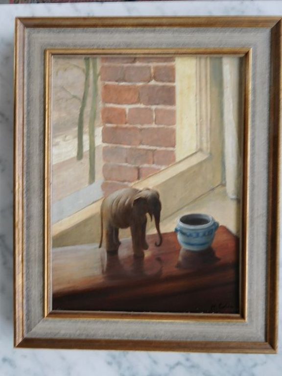 Mozes Cohen, Olieverf, stilleven kopen? Bied vanaf 500!