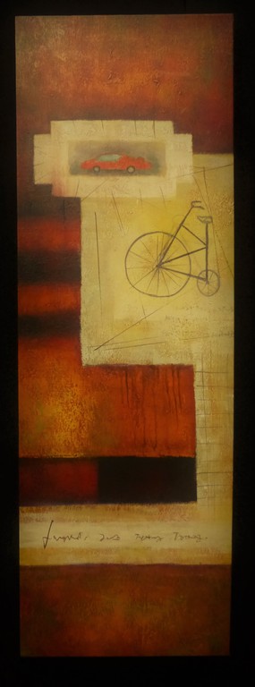 Han Teng, Olieverf op linnen, handgesigneerd kopen? Bied vanaf 50!