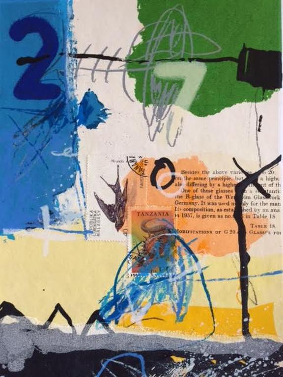 Theo Koster Zeefdruk en collage 2 verkocht voor € 49!