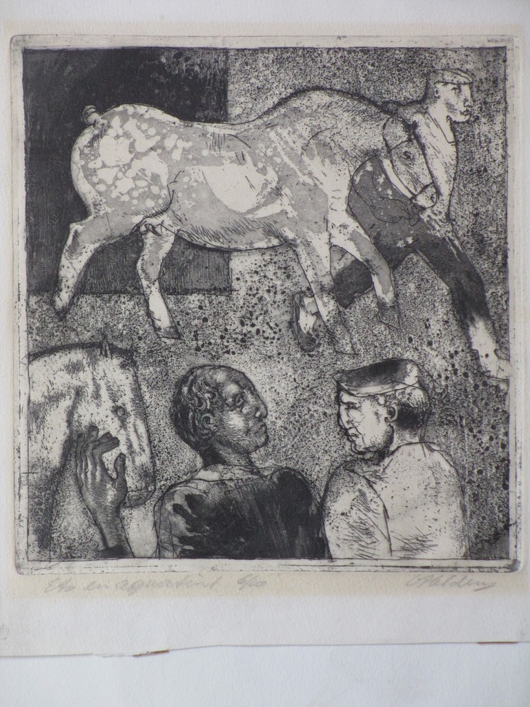 Hans van Helden, Paardenmarkt, Ets kopen? Bied vanaf 1!