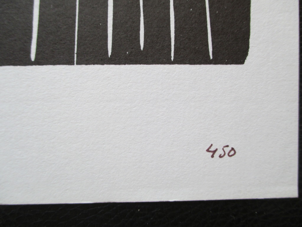 Dick van Luijn, houtsnede, harmonicaspeler kopen? Bied vanaf 12!