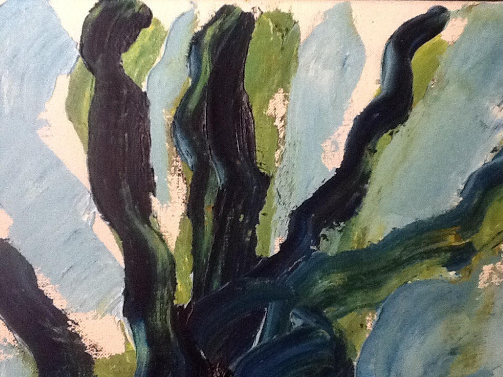 Jan Sierhuis, olieverf op doek, Nachtdier kopen? Bied vanaf 250!