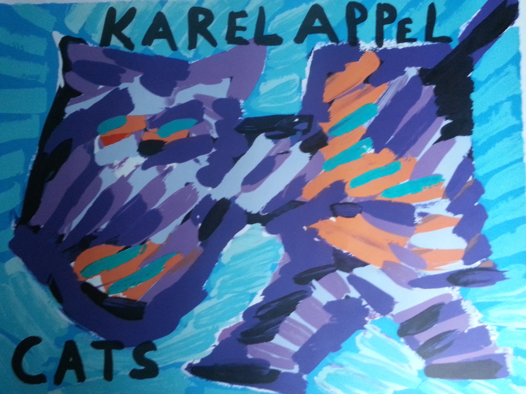 Karel Appel - Happy Cats  kopen? Bied vanaf 99!