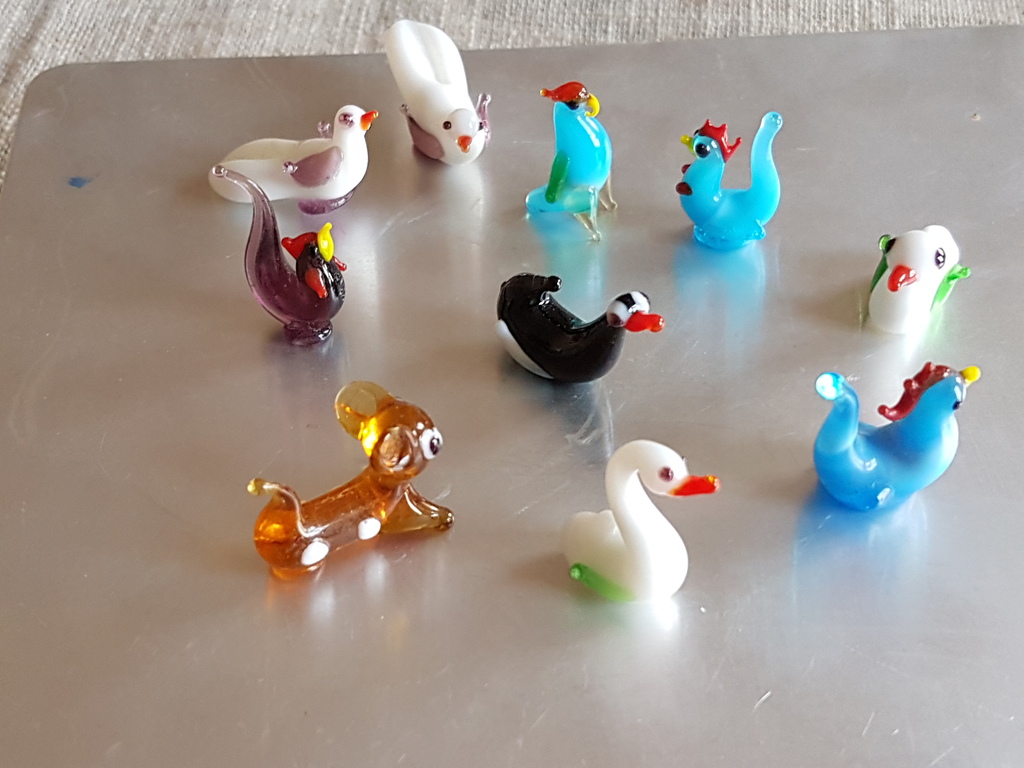 Miniature Murano glas-Venezia-Italia-Lot van 10pz kopen? Bied vanaf 1!
