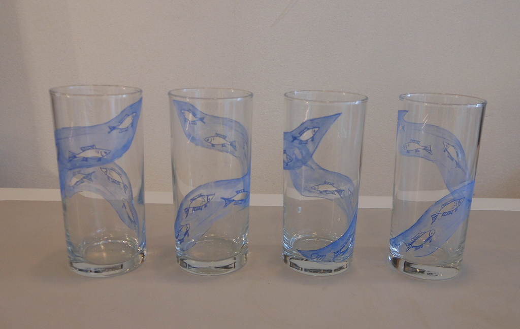 Corry Ammerlaan - van Niekerk - glazen karaf met vier glazen kopen? Bied vanaf 25!