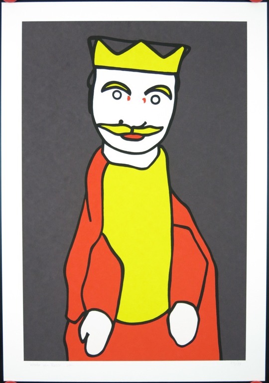 Wouter van Riessen: Zeefdruk, Kroon kopen? Bied vanaf 40!