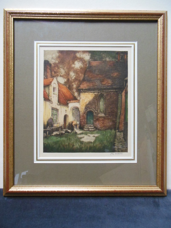 Alfred van Neste, Ets, Het bleken van de was verkocht voor € 45!