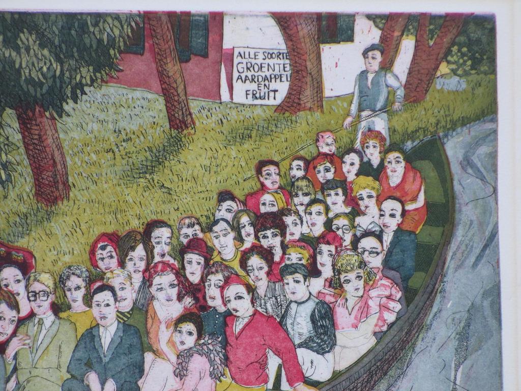 Cees Landsaat, Vrije slag te Giethoorn, Kleurets kopen? Bied vanaf 45!