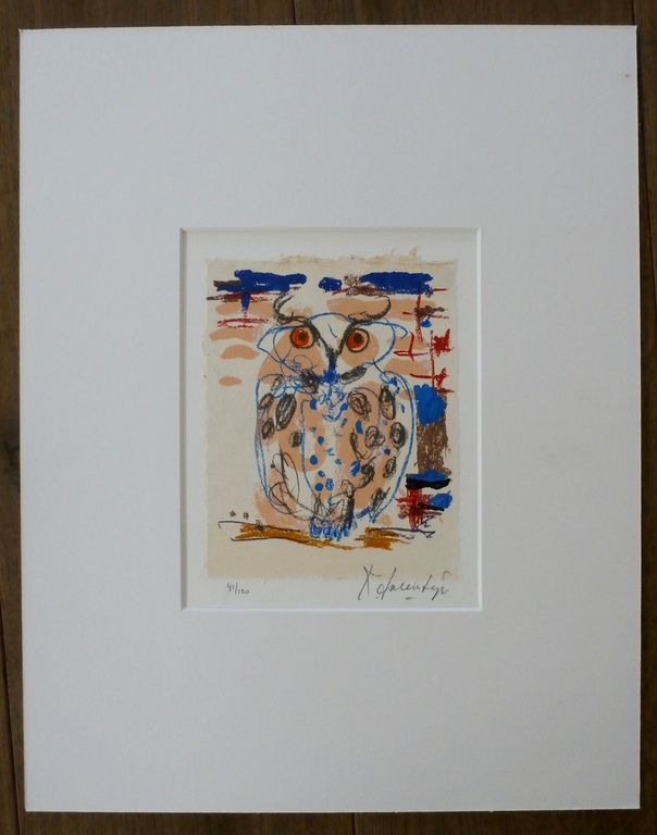 Kees Salentijn - litho: Uil 2 kopen? Bied vanaf 55!